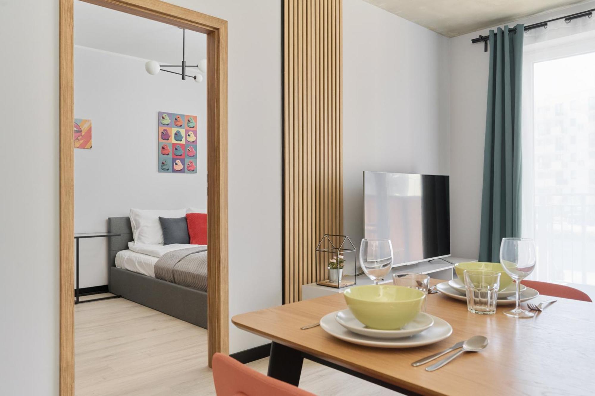Fresh & Stylish Apartments In Poznan With Parking & Balcony By Noclegi Renters Zewnętrze zdjęcie
